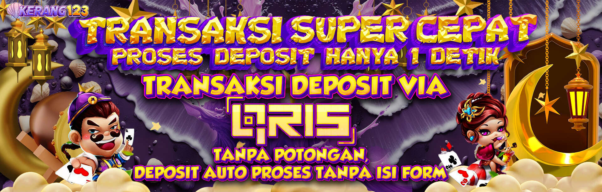 Transaksi Super Cepat  Kerang123