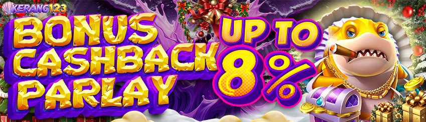 BONUS CASHBACK PARLAY UP TO 8%