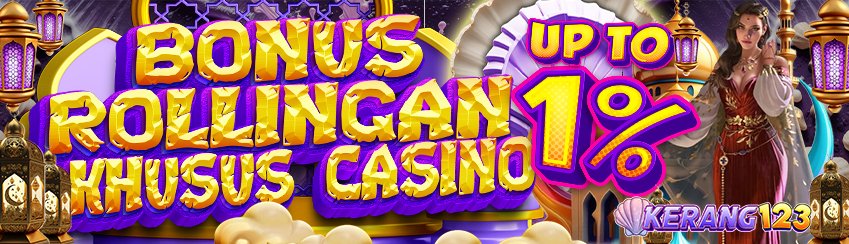 BONUS ROLINGAN CASINO UP TO 1%