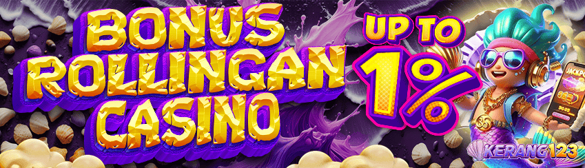 BONUS ROLINGAN CASINO UP TO 1%
